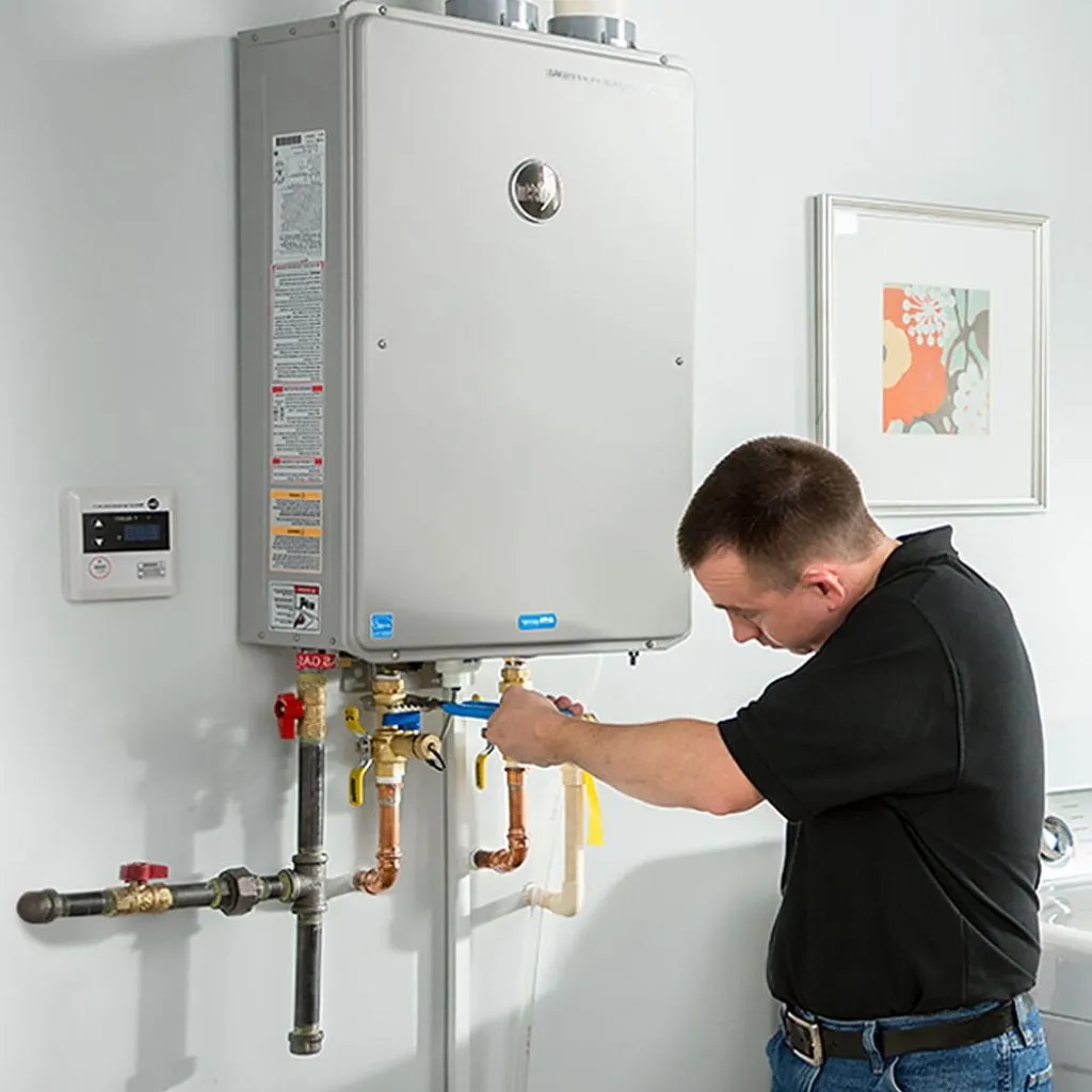 tankless water heater repair in Washburn, ND